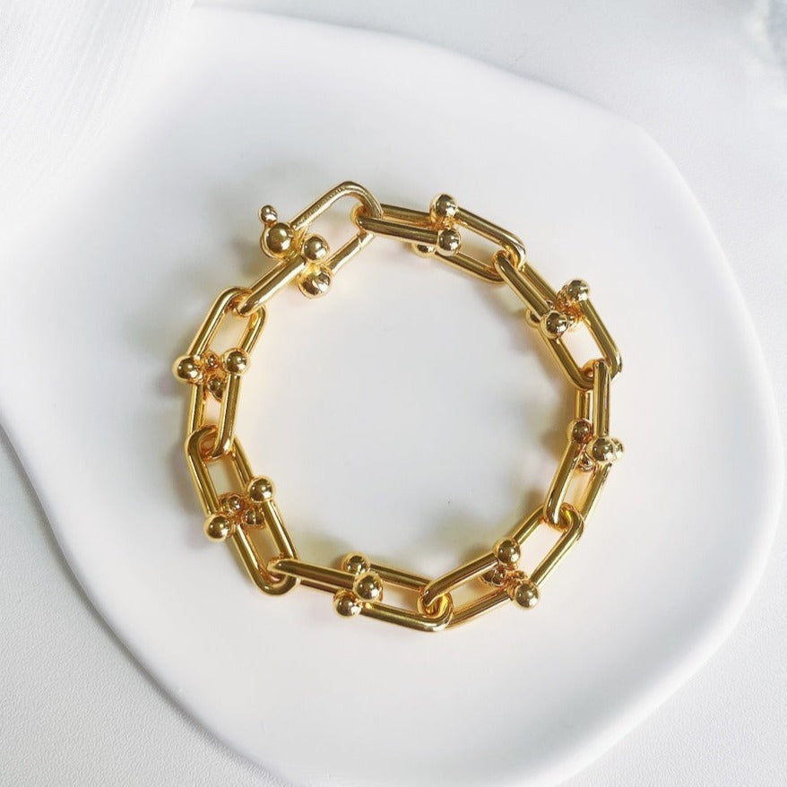 [Hyrra Jewelry]HARDWEAR GOLD BRACELET