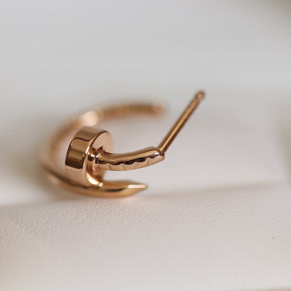 [⭐Hyrra Jewelry]JUSTE EARRINGS PINK GOLD