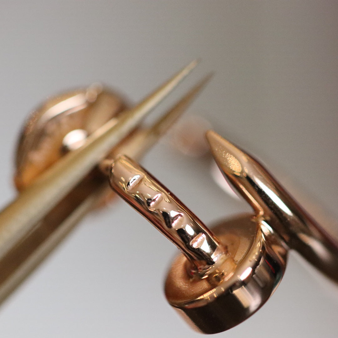 [⭐Hyrra Jewelry]JUSTE EARRINGS PINK GOLD