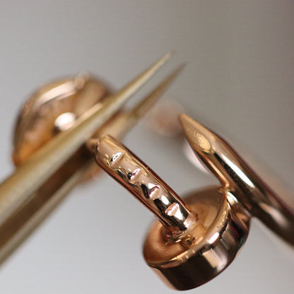 [⭐Hyrra Jewelry]JUSTE EARRINGS PINK GOLD