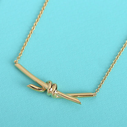 [Hyrra Jewelry]KNOT NECKLACE GOLD