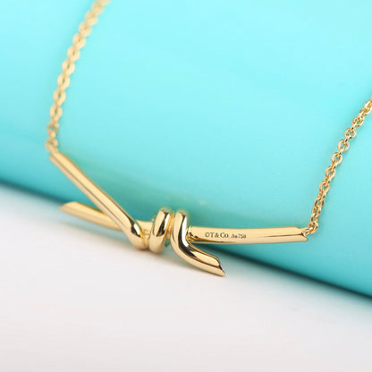 [Hyrra Jewelry]KNOT NECKLACE GOLD