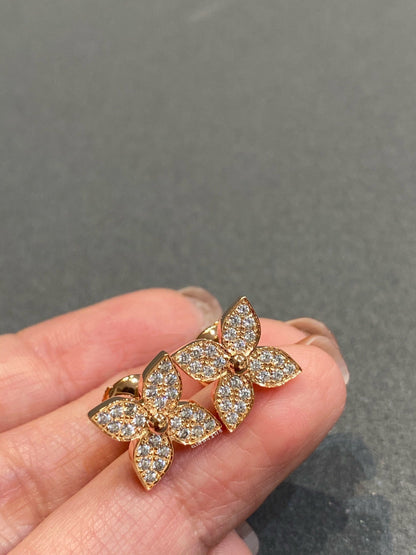 [⭐Hyrra Jewelry]STAR DIAMOND EARRINGS