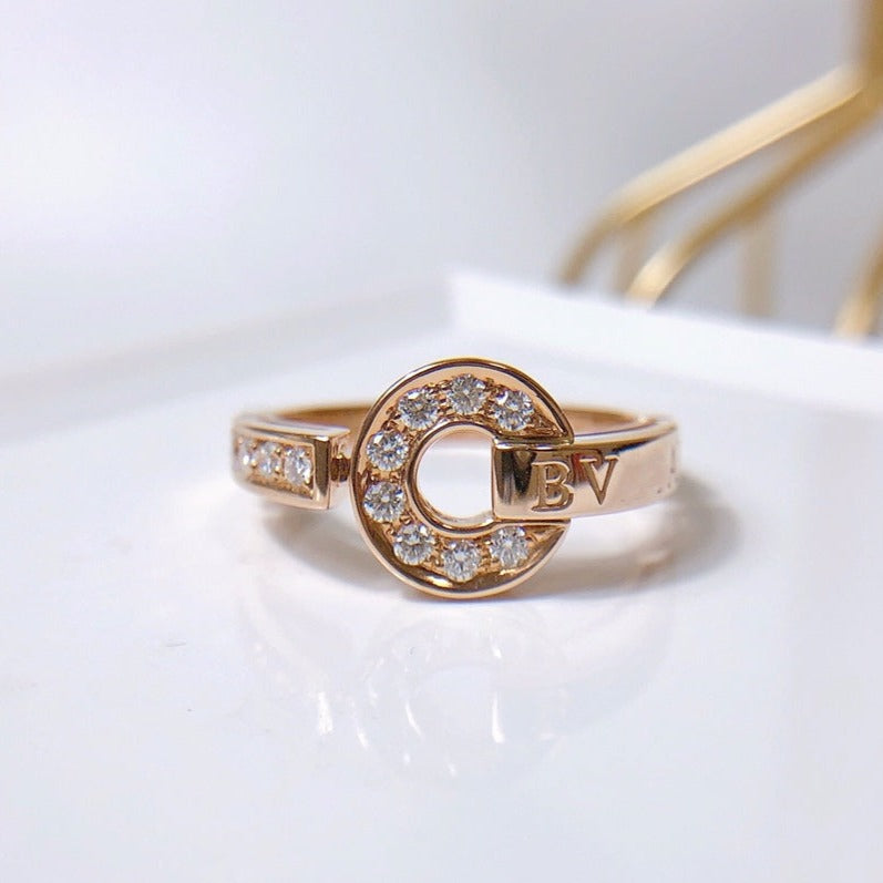 [⭐Hyrra Jewelry]DREAM RING DIAMOND PINK GOLD