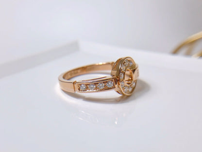 [⭐Hyrra Jewelry]DREAM RING DIAMOND PINK GOLD