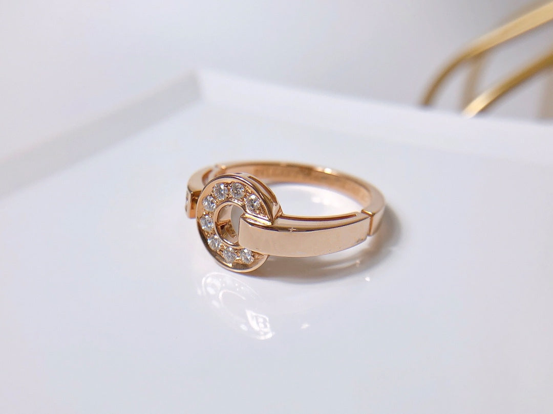 [⭐Hyrra Jewelry]DREAM RING DIAMOND PINK GOLD