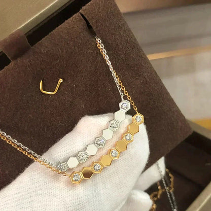 [⭐Hyrra Jewelry]BEE LOVE NECKLACE DIAMOND