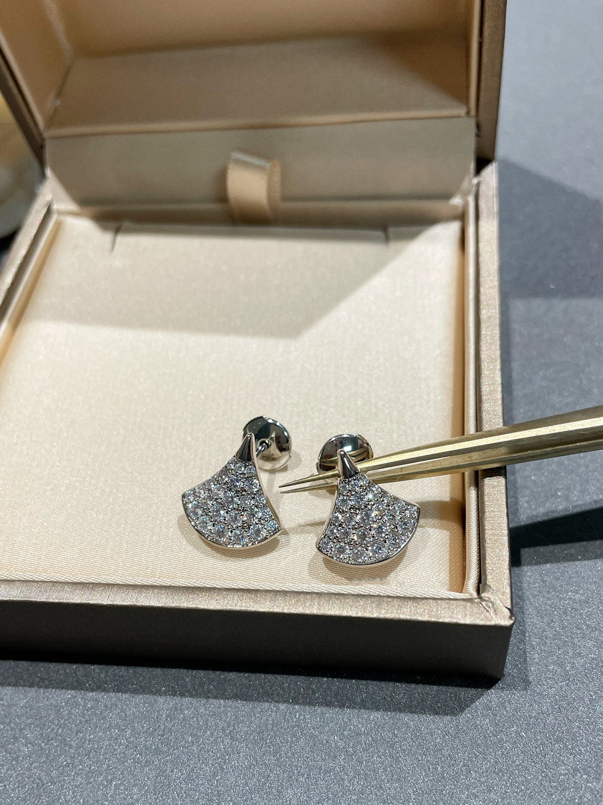 [⭐Hyrra Jewelry]DREAM STUD EARRINGS DIAMOND