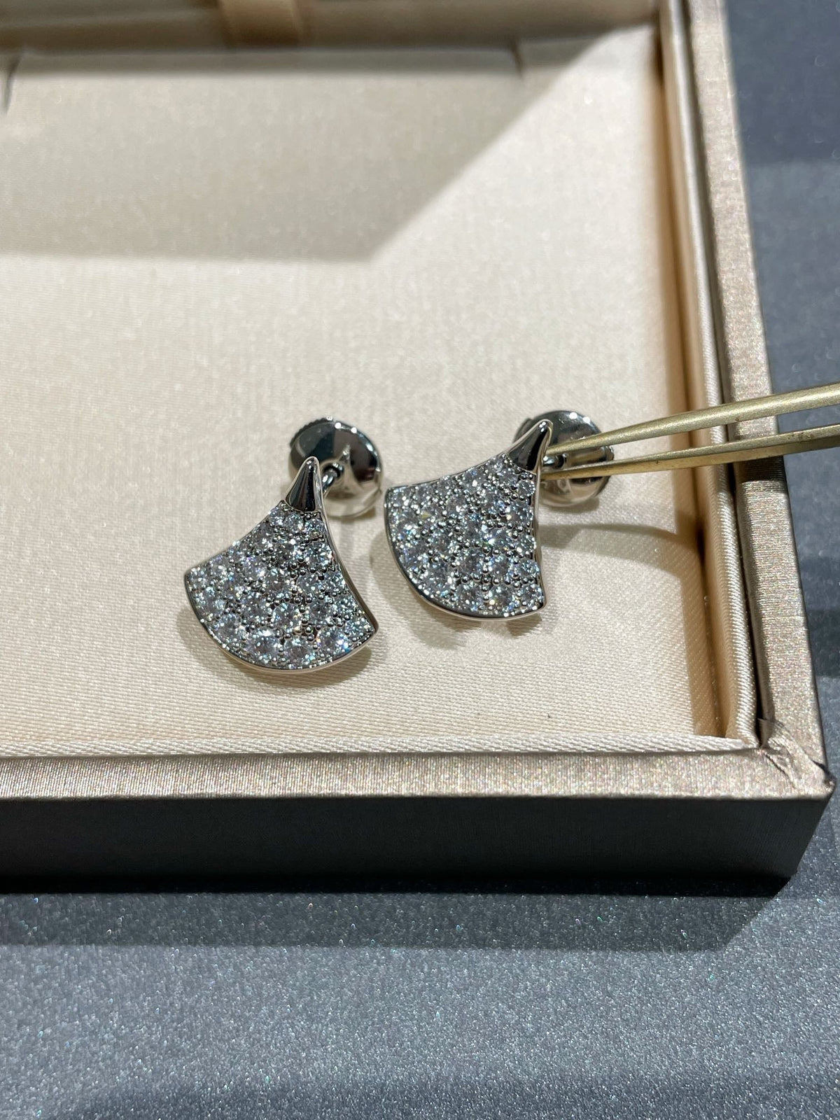 [⭐Hyrra Jewelry]DREAM STUD EARRINGS DIAMOND
