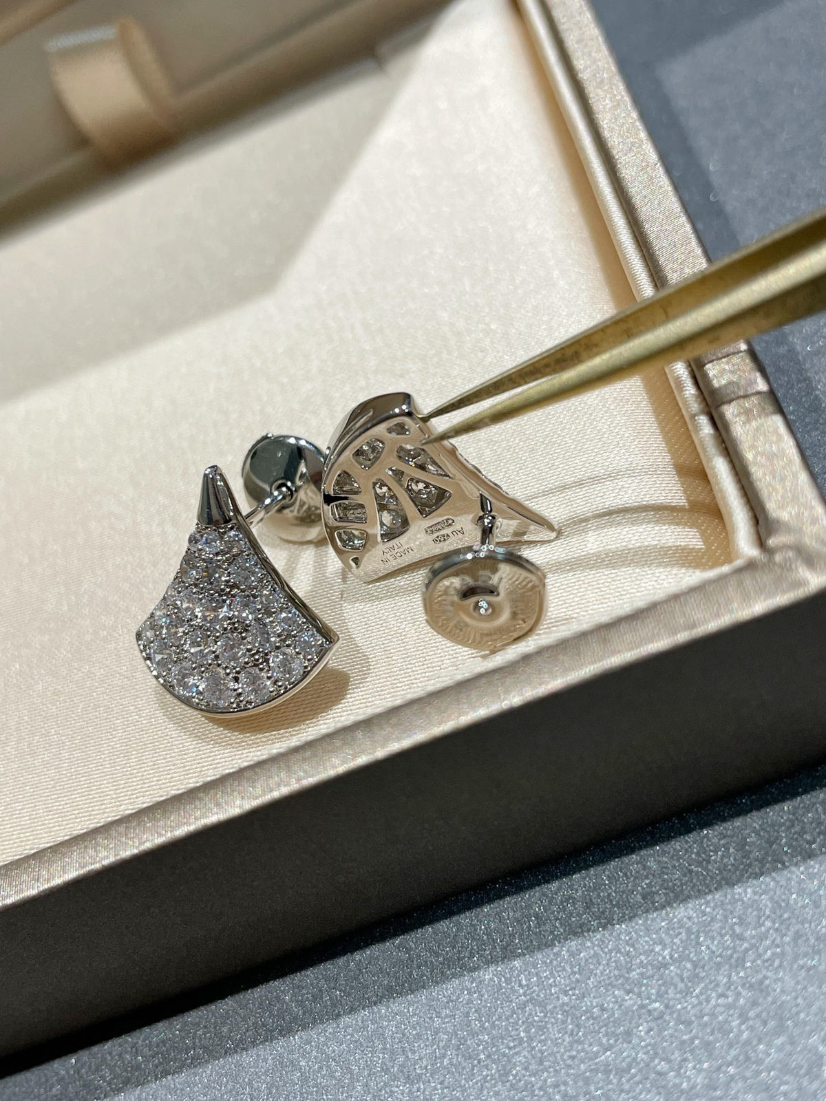 [⭐Hyrra Jewelry]DREAM STUD EARRINGS DIAMOND