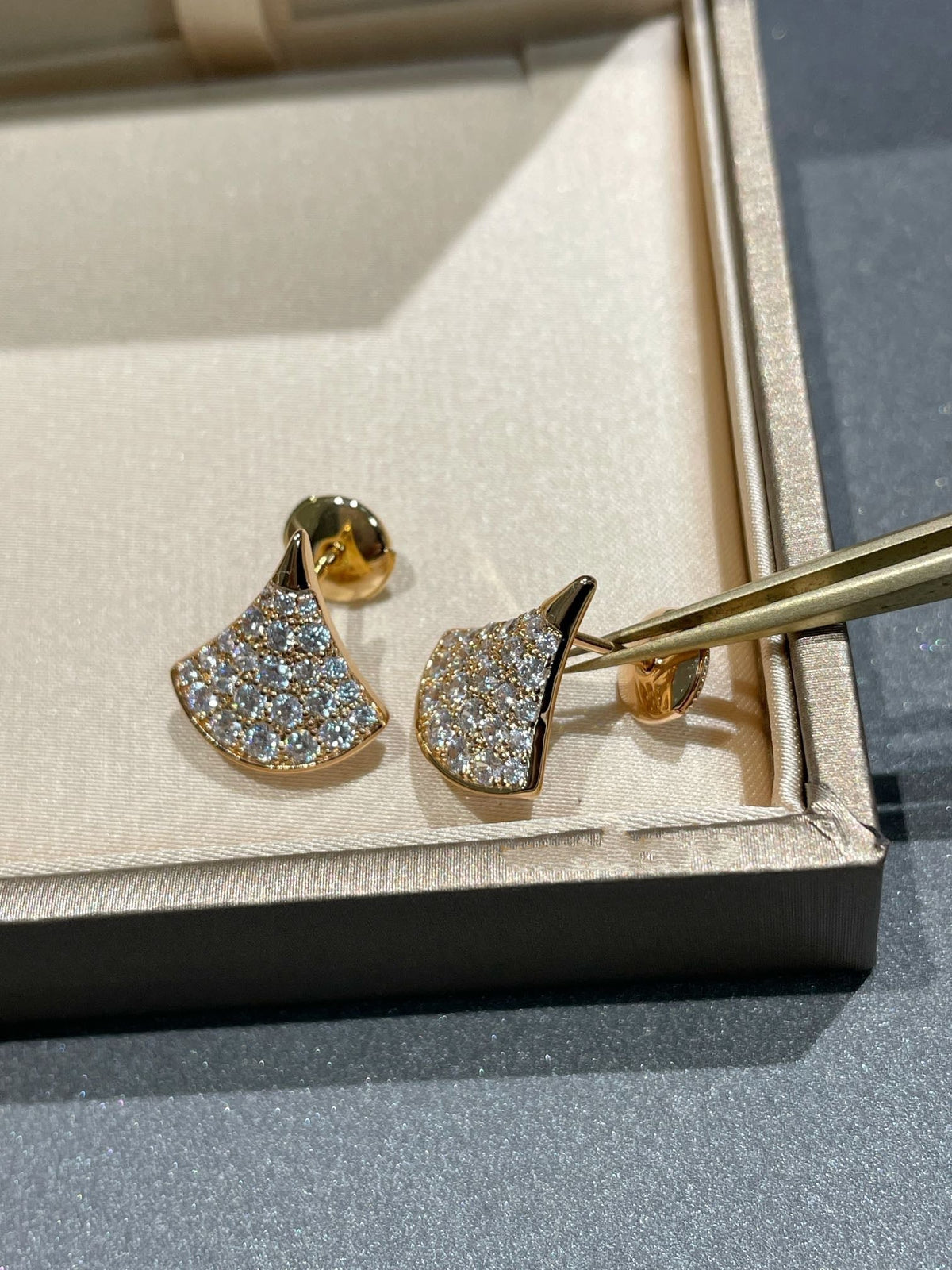 [⭐Hyrra Jewelry]DREAM STUD EARRINGS DIAMOND
