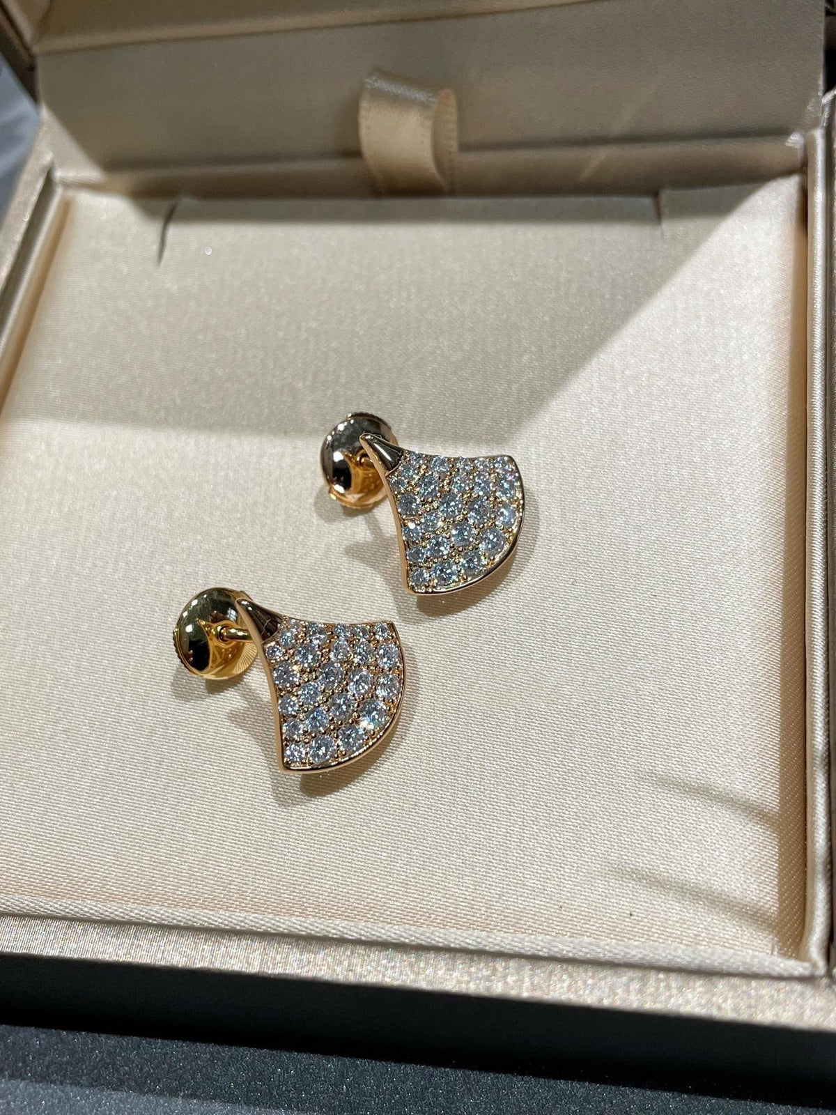 [⭐Hyrra Jewelry]DREAM STUD EARRINGS DIAMOND