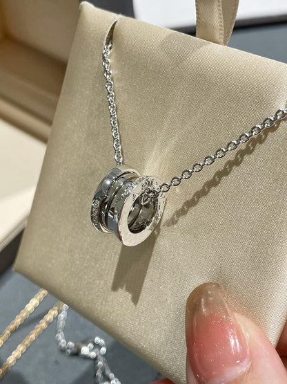 [⭐Hyrra Jewelry]ZERO 1 NECKLACE DIAMOND