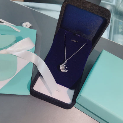 [Hyrra Jewelry]CROWN PEDANT NECKLACE