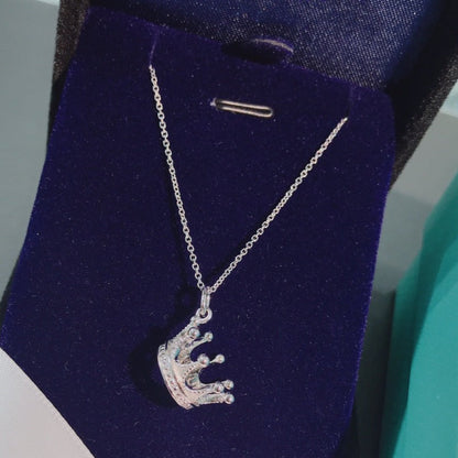 [Hyrra Jewelry]CROWN PEDANT NECKLACE