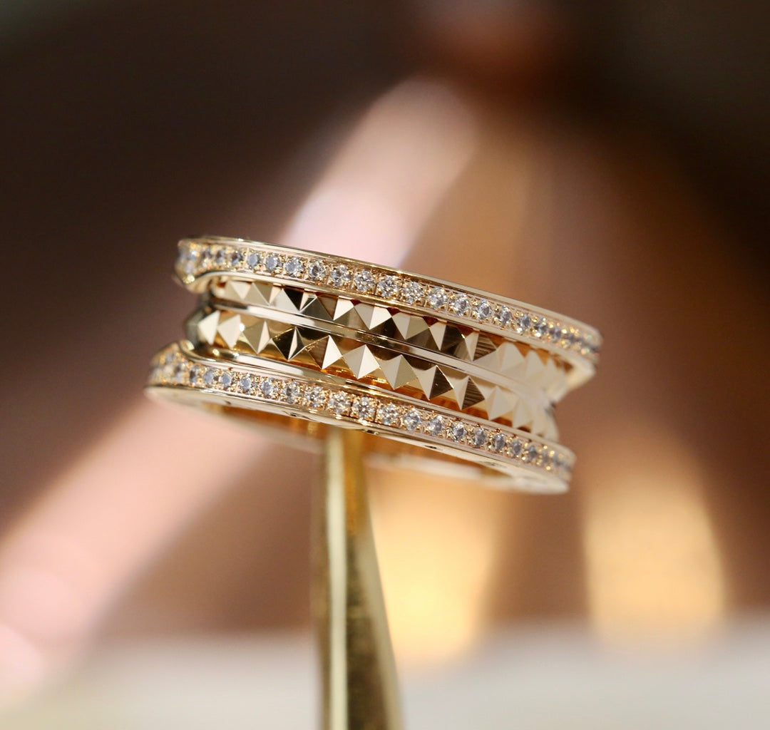 [⭐Hyrra Jewelry]ZERO 1 GOLD DIAMOND RING