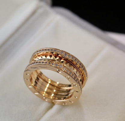 [⭐Hyrra Jewelry]ZERO 1 GOLD DIAMOND RING