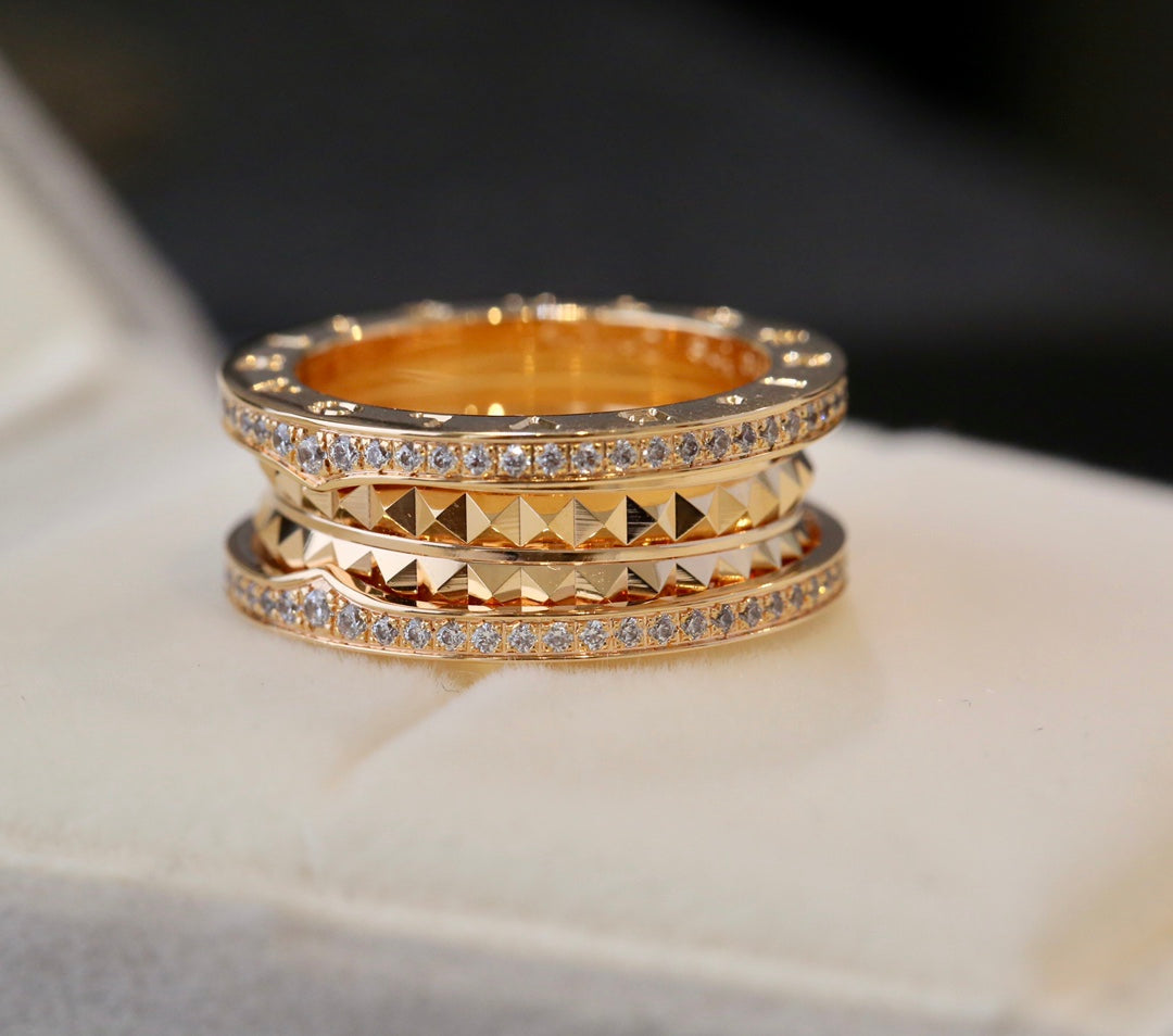 [⭐Hyrra Jewelry]ZERO 1 GOLD DIAMOND RING