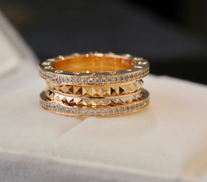 [⭐Hyrra Jewelry]ZERO 1 GOLD DIAMOND RING