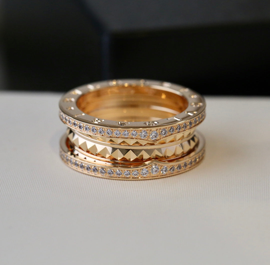 [⭐Hyrra Jewelry]ZERO 1 GOLD DIAMOND RING