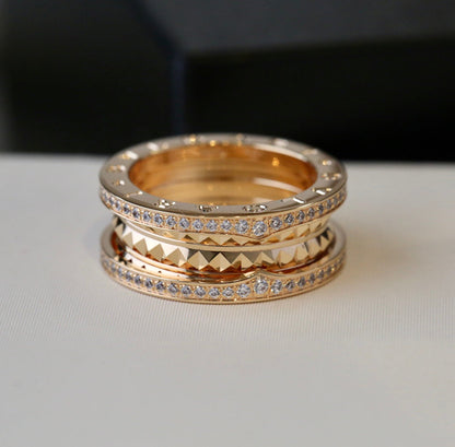 [⭐Hyrra Jewelry]ZERO 1 GOLD DIAMOND RING