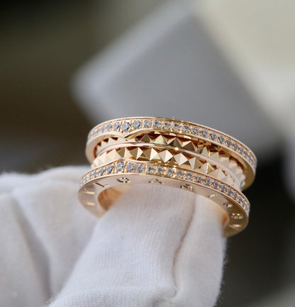 [⭐Hyrra Jewelry]ZERO 1 GOLD DIAMOND RING