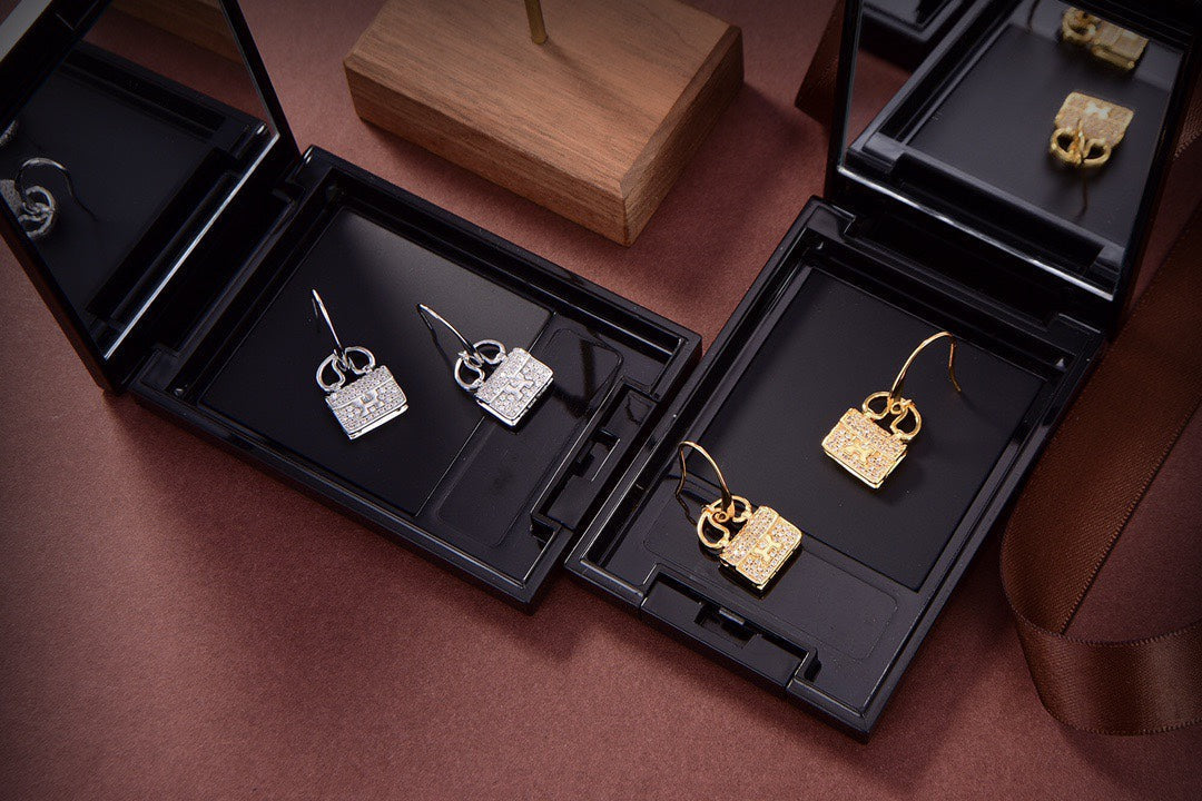 [⭐Hyrra Jewelry]KELLY DIAMOND EARRINGS