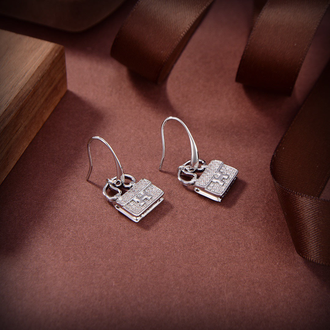 [⭐Hyrra Jewelry]KELLY DIAMOND EARRINGS