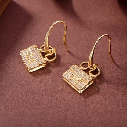 [⭐Hyrra Jewelry]KELLY DIAMOND EARRINGS