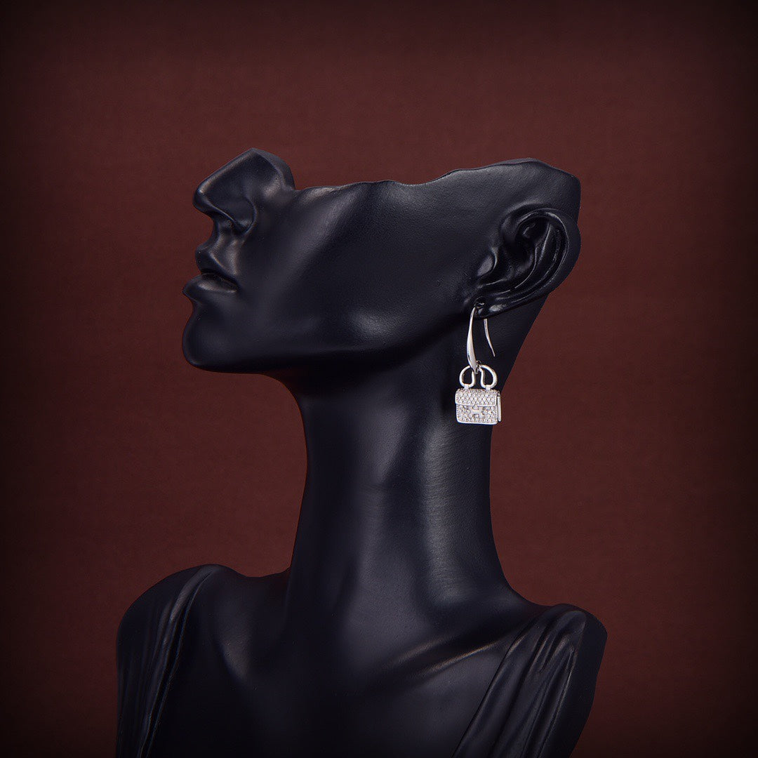 [⭐Hyrra Jewelry]KELLY DIAMOND EARRINGS