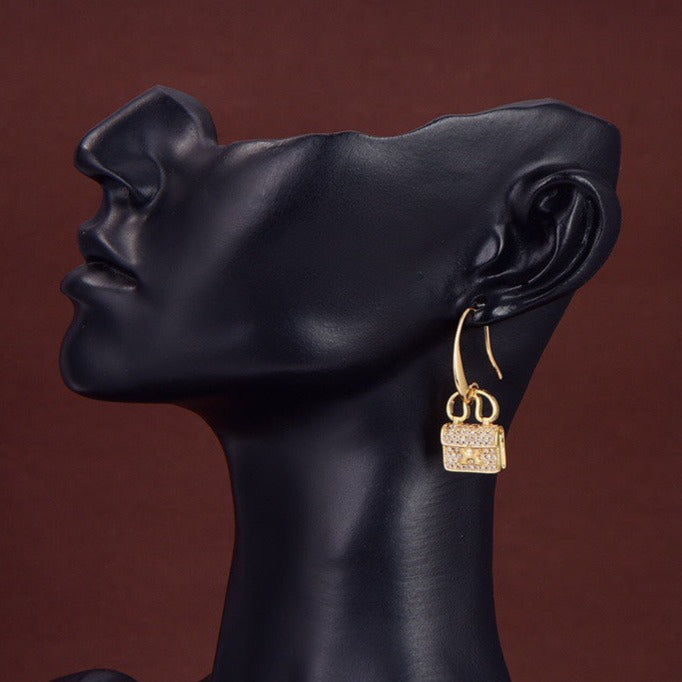 [⭐Hyrra Jewelry]KELLY DIAMOND EARRINGS