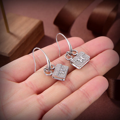[⭐Hyrra Jewelry]KELLY DIAMOND EARRINGS