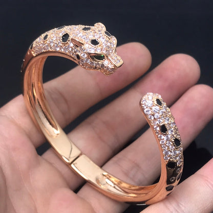 [⭐Hyrra Jewelry]PANTHERE BIG BRACELET DIAMONDS