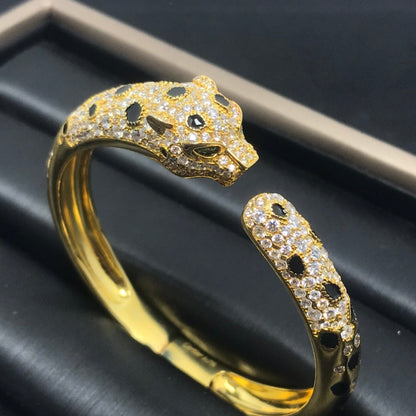 [⭐Hyrra Jewelry]PANTHERE BIG BRACELET DIAMONDS