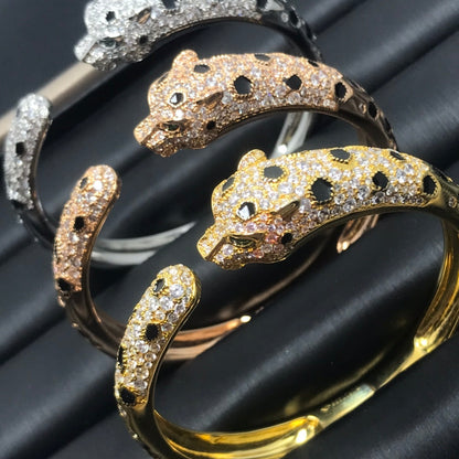 [⭐Hyrra Jewelry]PANTHERE BIG BRACELET DIAMONDS
