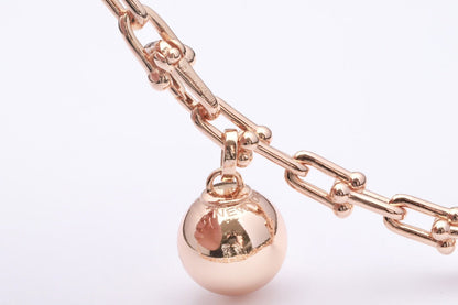 [Hyrra Jewelry]HARDWEAR WRAP PINK GOLD BRACELET