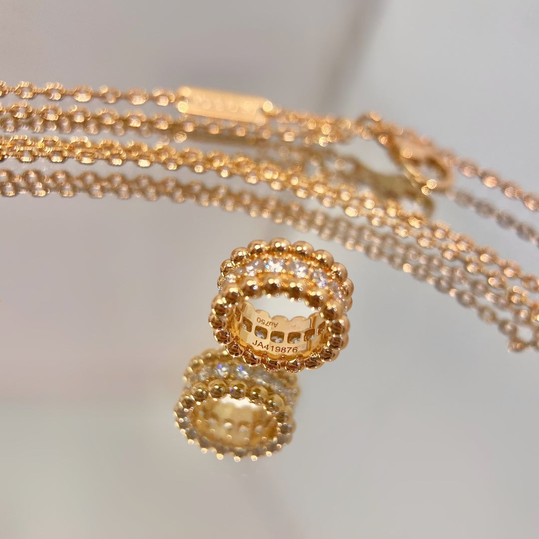 [⭐Hyrra Jewelry]PERLEE DIAMOND NECKLACE