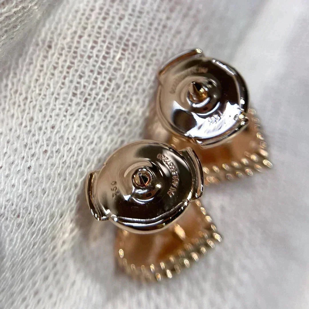 [⭐Hyrra Jewelry]HEART CARNELIAN STUD EARRINGS