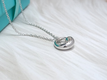 [Hyrra Jewelry]SNAIL PEDANT SILVER NECKLACE