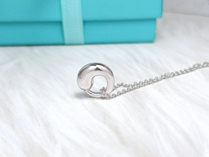 [Hyrra Jewelry]SNAIL PEDANT SILVER NECKLACE