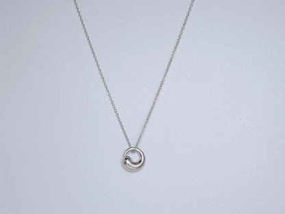 [Hyrra Jewelry]SNAIL PEDANT SILVER NECKLACE