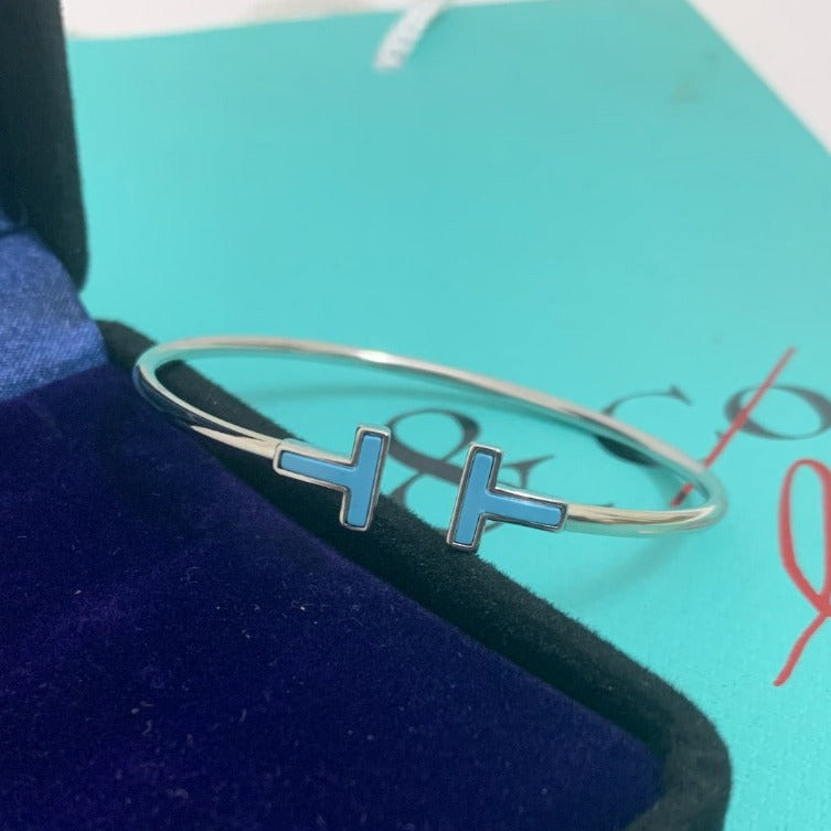 [Hyrra Jewelry]T BRACELET 1.8MM TURQUOISE