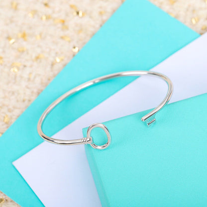 [Hyrra Jewelry]KEY WIRE OVAL BRACELET