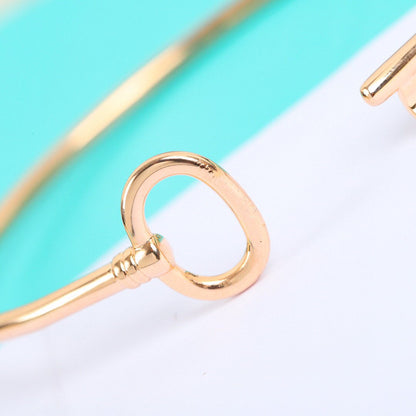 [Hyrra Jewelry]KEY WIRE OVAL BRACELET