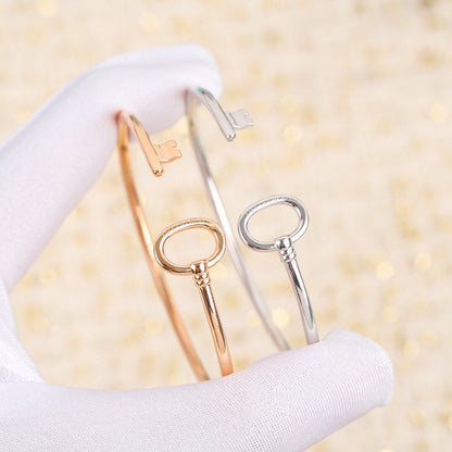 [Hyrra Jewelry]KEY WIRE OVAL BRACELET