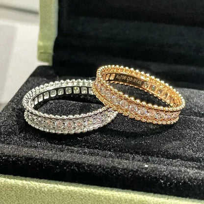 [⭐Hyrra Jewelry]PERLEE DIAMOND ROSE GOLD RING