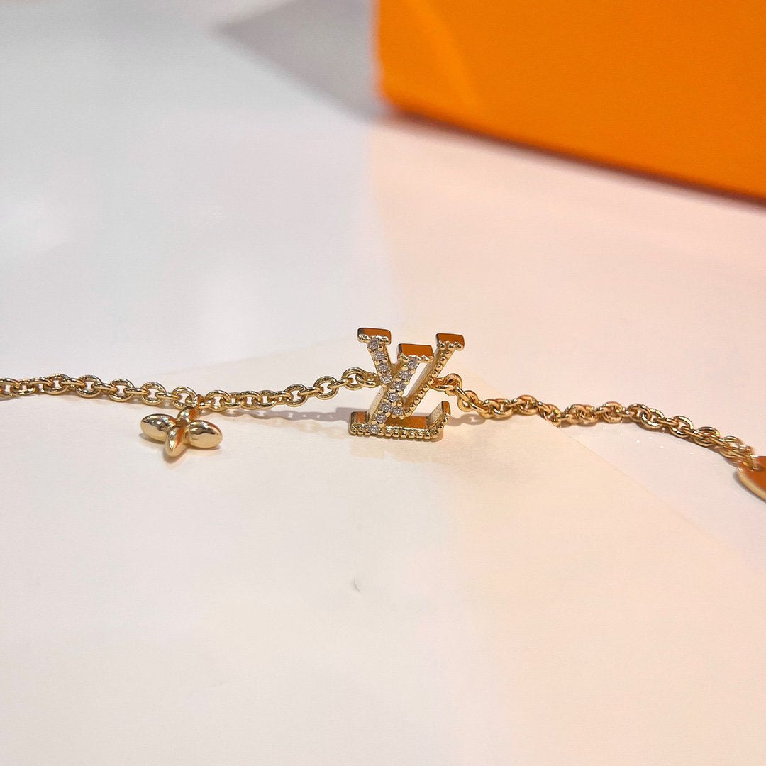 [⭐Hyrra Jewelry]LOGO STAR MOTIF GOLD BRACELET