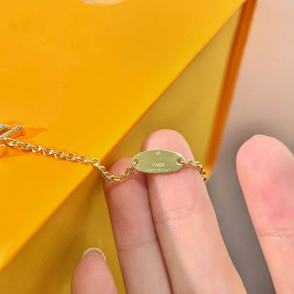 [⭐Hyrra Jewelry]LOGO STAR MOTIF GOLD BRACELET
