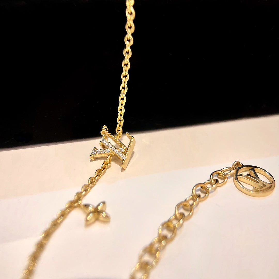 [⭐Hyrra Jewelry]LOGO STAR MOTIF GOLD BRACELET
