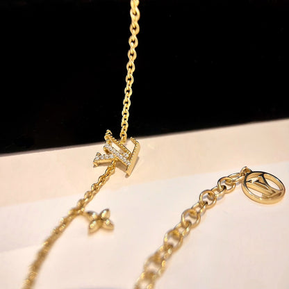 [⭐Hyrra Jewelry]LOGO STAR MOTIF GOLD BRACELET